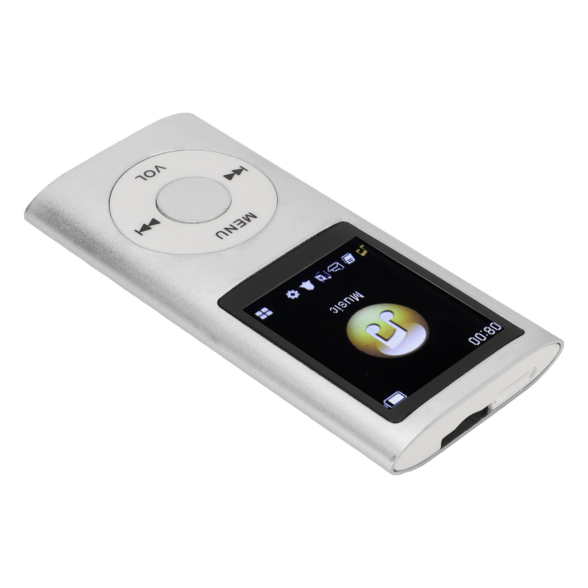 MP3 Player Stylish Multifunctional Lossless Sound Slim 1.8 Inch LCD Sc - image 1