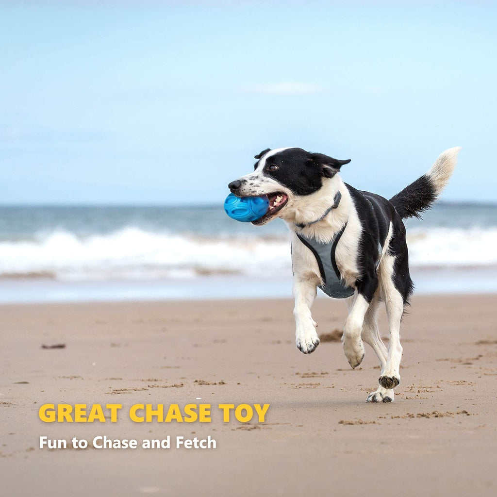 Pet Supplies Dog Toys Rubber Sounding Rugby Wear-Resistant Bite-Resist - image 4