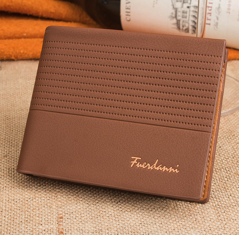 Men's Bifold Leather Card Holder Wallet - image 1