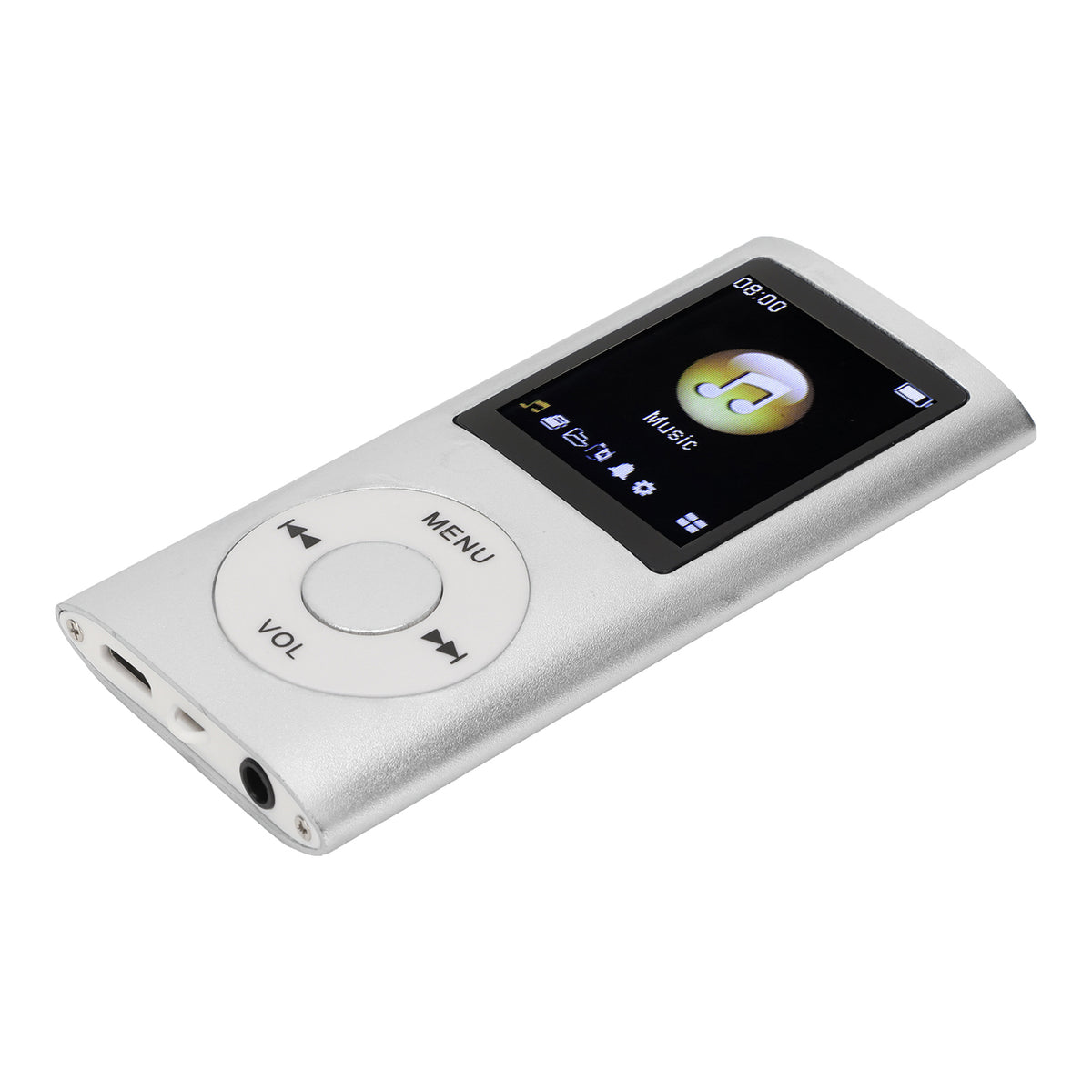MP3 Player Stylish Multifunctional Lossless Sound Slim 1.8 Inch LCD Sc - image 3