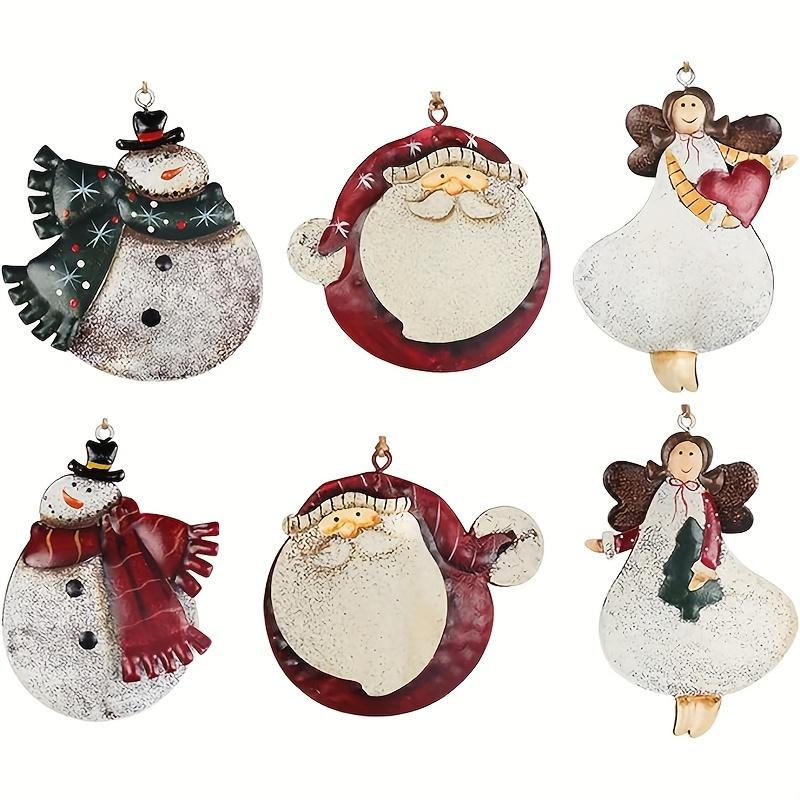 12 Colorful Resin Reindeer Christmas Ornaments - image 6