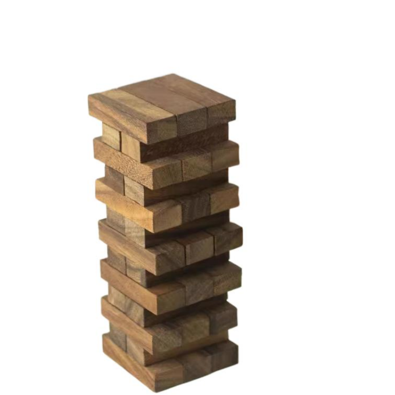 Wooden Building Blocks - Fun Toys For Family Games, Board Games - image 3