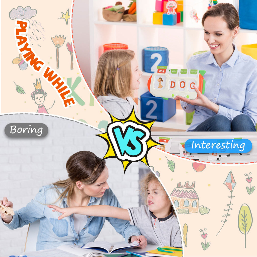 Talking Flash Cards And Finger Counting Math Board Interactive Learnin - image 4