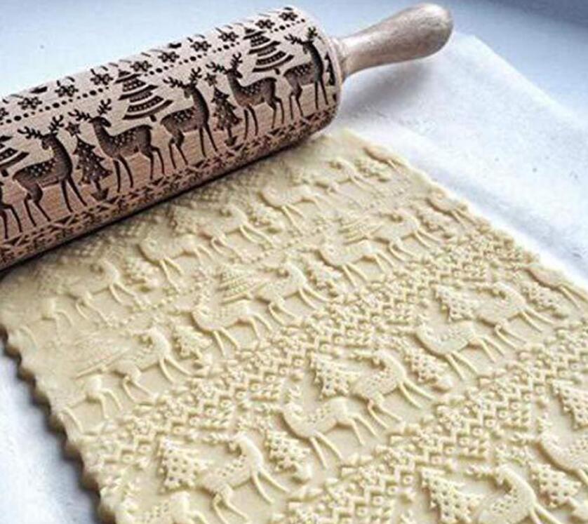 Rolling Pin Christmas Embossing - image 2