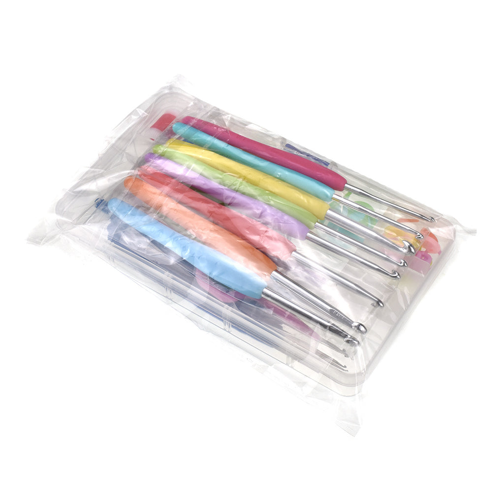 Crochet Set Handmade Wool Crochet Crochet Tool Set Combination Bag Met - image 4