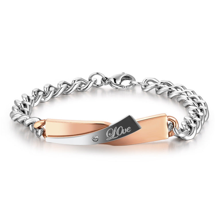 Couple Cross-design Bracelet - image 5