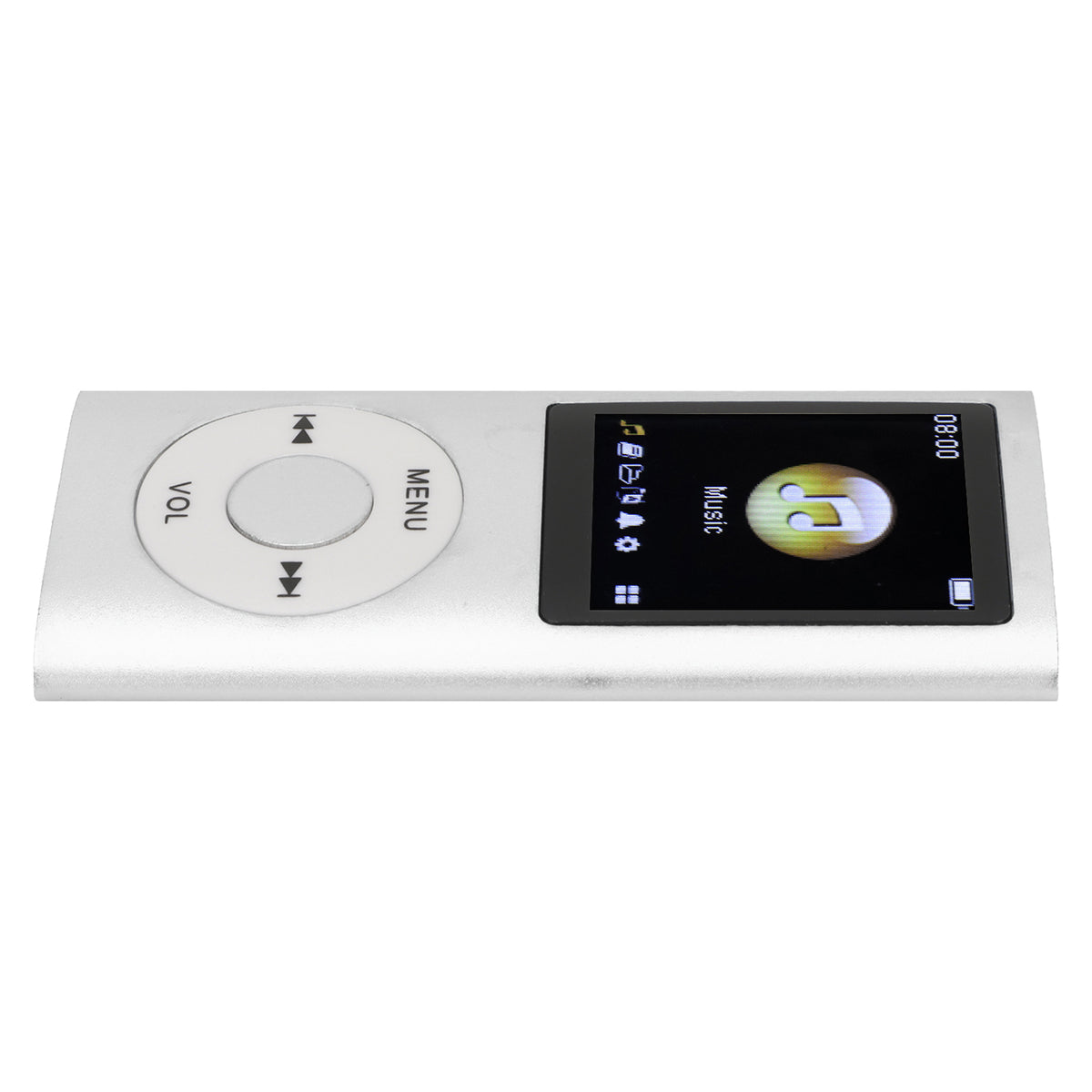 MP3 Player Stylish Multifunctional Lossless Sound Slim 1.8 Inch LCD Sc - image 5