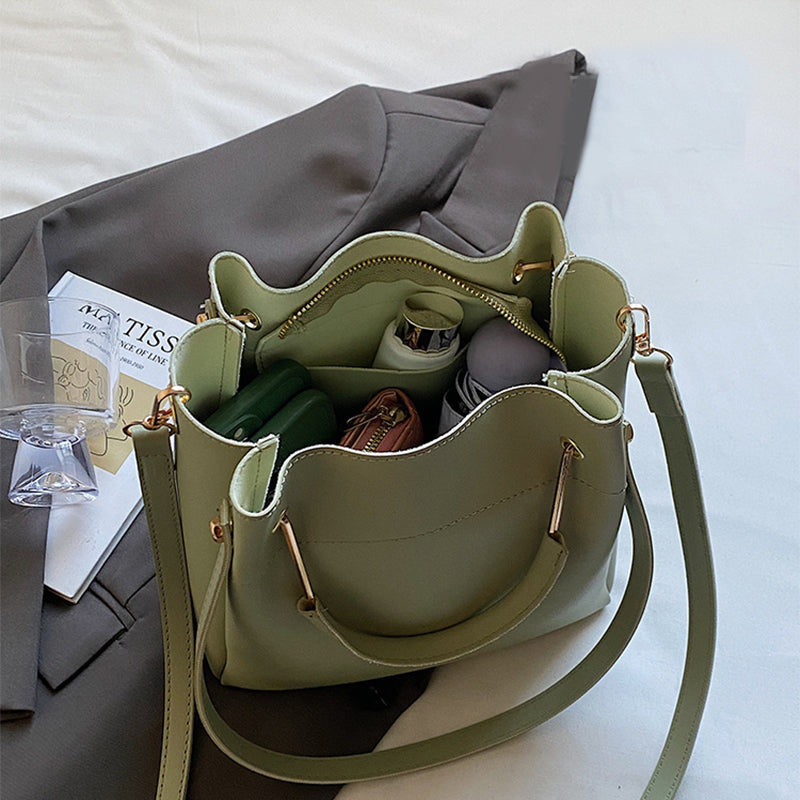 Bucket Bag Simple All-match Portable Shoulder Crossbody Bags - image 7
