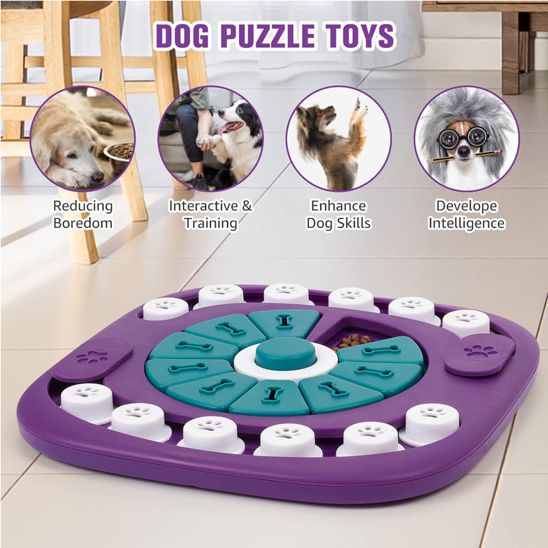 Interactive Treat Puzzle Dog Toy - image 3