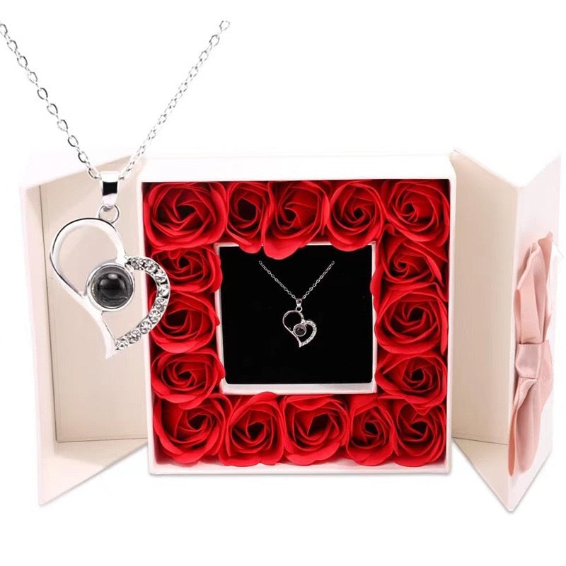 100 Languages I Love You Projection Necklace - image 3