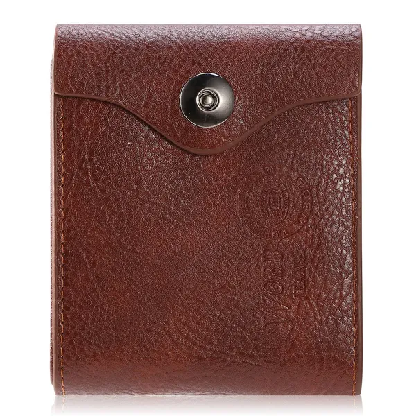Men's Slim Bifold PU Leather Wallet, RFID Blocking - image 3