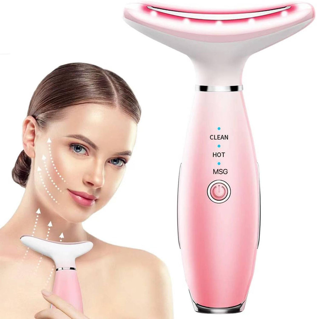 Skin Care Neck Face Massage Tool With Thermals, 3-in-1 Facial Massager - image 6