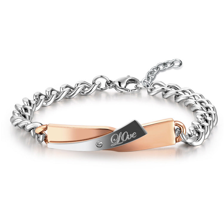Couple Cross-design Bracelet - image 4
