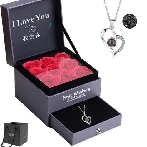 100 Languages I Love You Projection Necklace - image 2