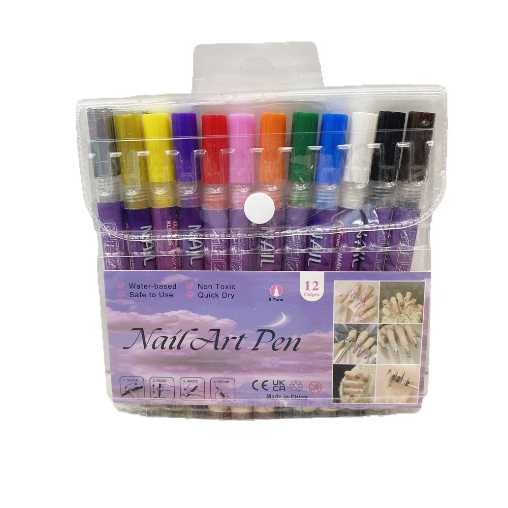 07mm Plastic-tip Waterproof Acrylic Marker For Drawing And Graffiti - image 3