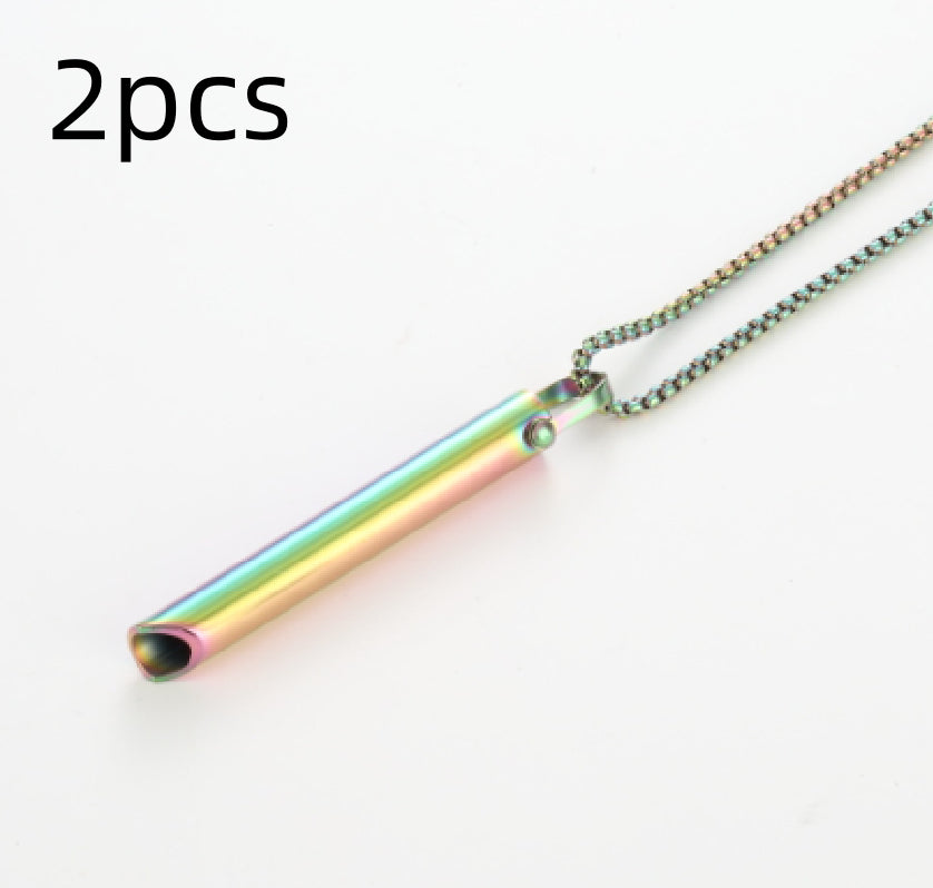 Adjustable Relieve Pressure Ornament Stainless Steel Decompression Nec - image 3