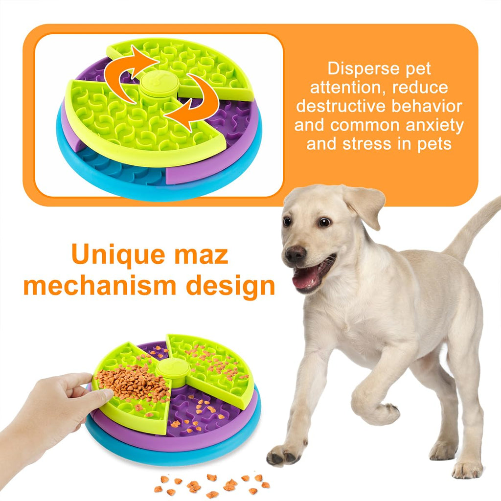 3-in-1 Interactive Dog Puzzle Feeder & Lick Mat - image 2