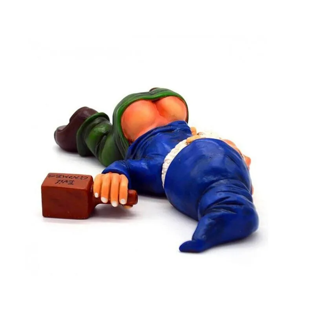 Drunk Garden Gnome Decoration Drunken Ornament Decor Yard Patio Lawn - image 5