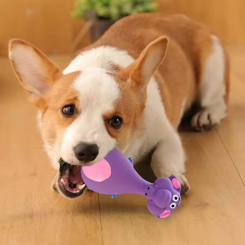 4pcs Cute Latex Dog Chew Toys With Sound - image 2