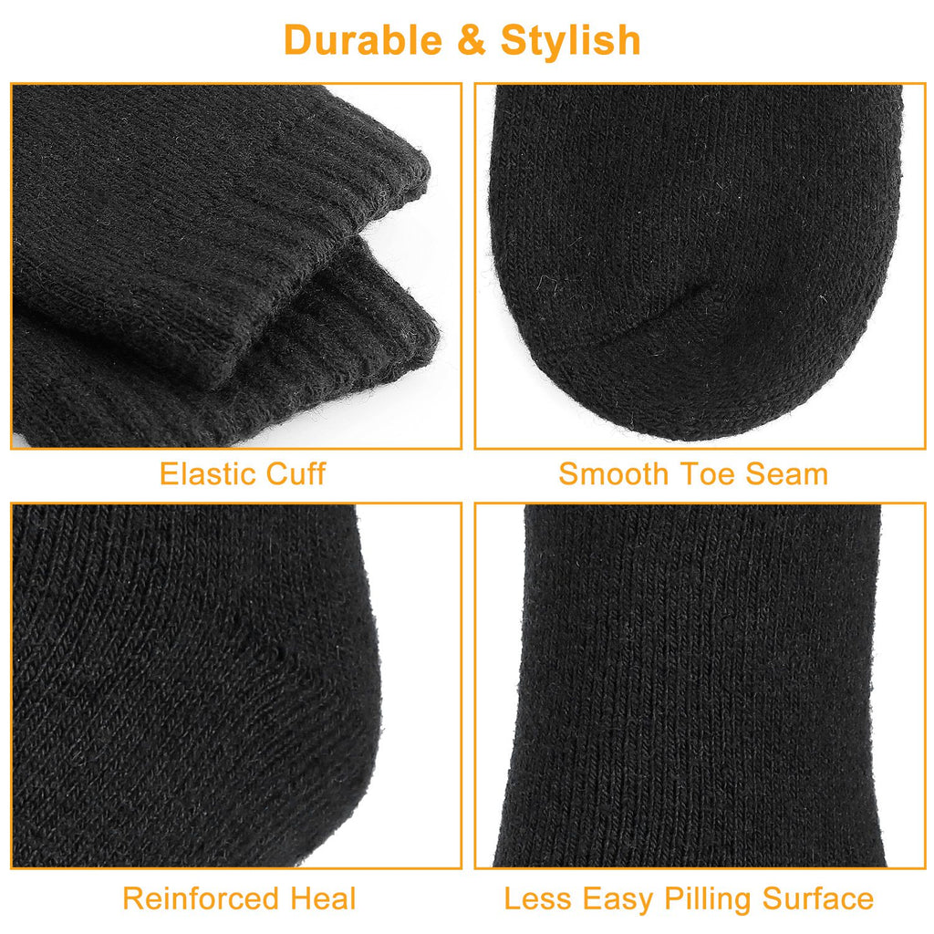 3 Pairs Men's Warm Wool Thermal Winter Socks - image 7
