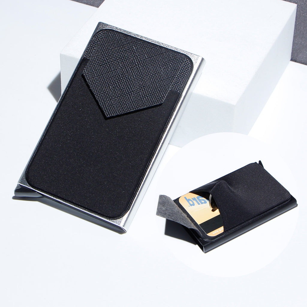 Metal Card Strap Lycra Cloth Anti-theft Swiping Aluminum Alloy Credit  - image 7