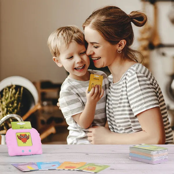 224 Words Kid Flash Talking Cards 112 Card Electronic Cognitive Audio  - image 1