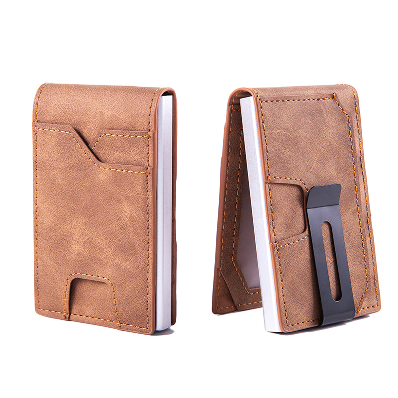 Men's Slim Pop-Up Card Holder Wallet, RFID Blocking - image 7