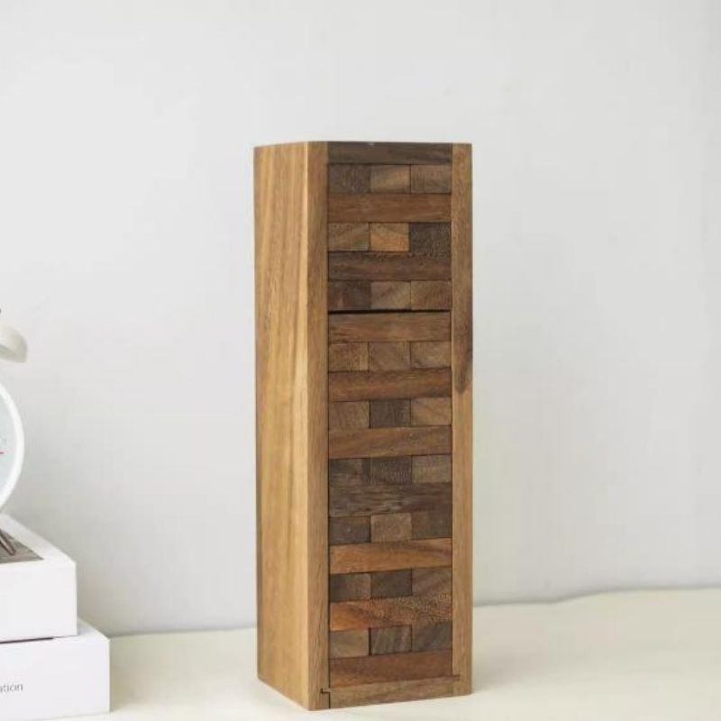 Wooden Building Blocks - Fun Toys For Family Games, Board Games - image 8