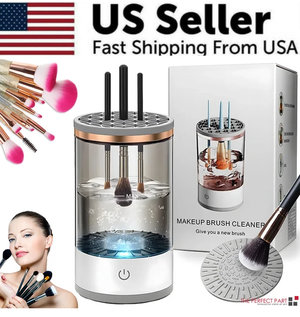 Automatic Brush Cleaner Electric Makeup Brush Cleaning Machine Fast Cl - image 1