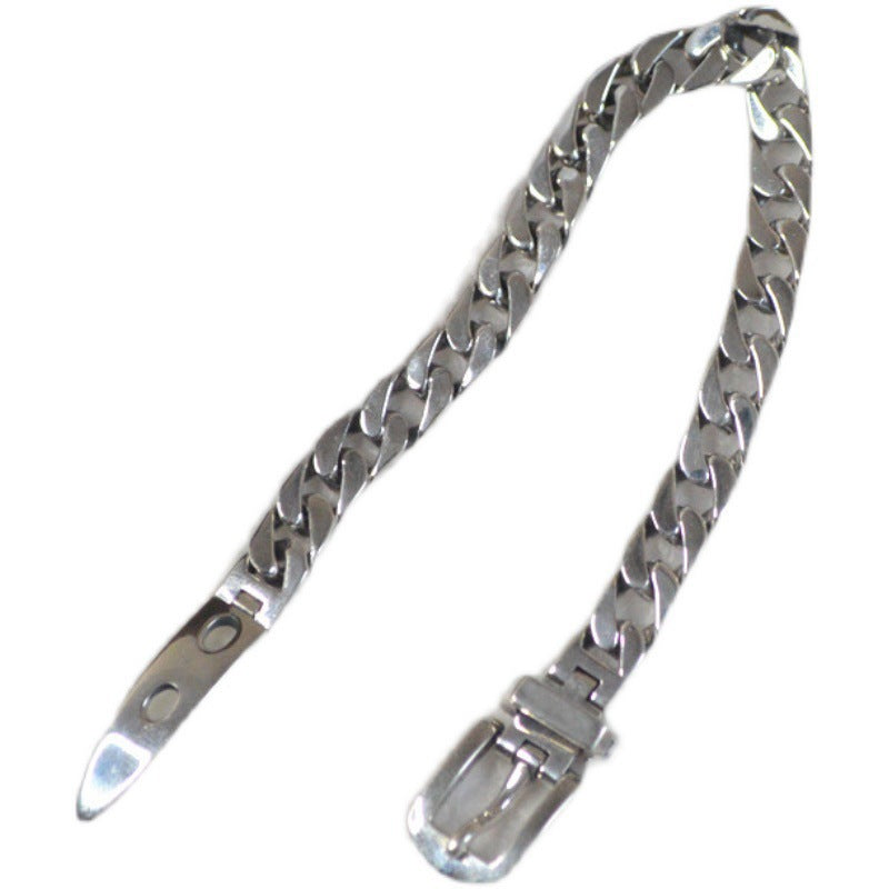 Women's 925 Sterling Silver Chain Belt Bracelet - image 2