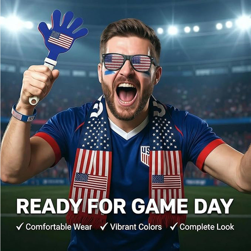 6-Piece Soccer Fan Cheer Kit - image 2