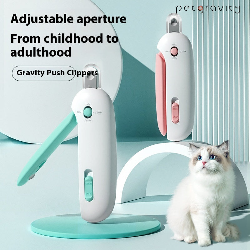 Cat Nail Scissors With Gravity Push Scissors - image 8