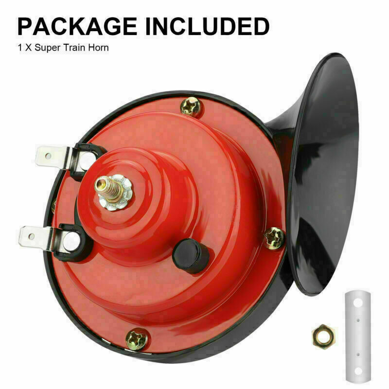12V 300DB Super Loud Train Horn Waterproof For Motorcycle Car Truck SU - image 3
