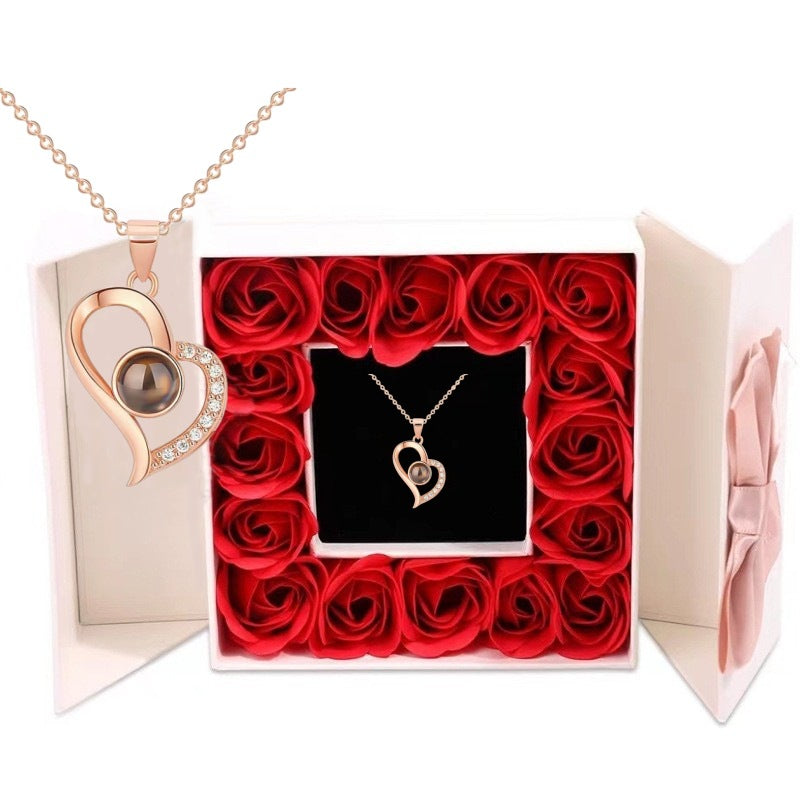 100 Languages I Love You Projection Necklace - image 5