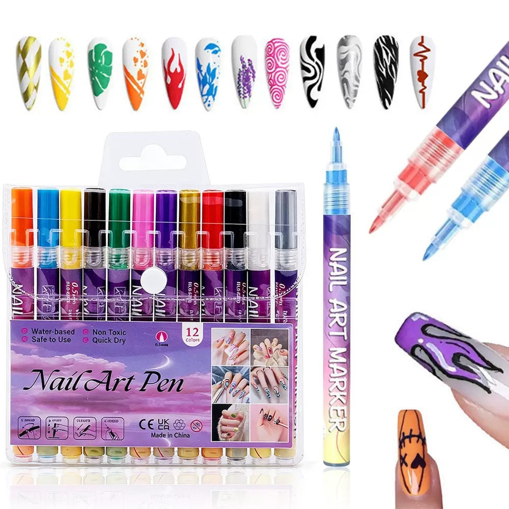 07mm Plastic-tip Waterproof Acrylic Marker For Drawing And Graffiti - image 4