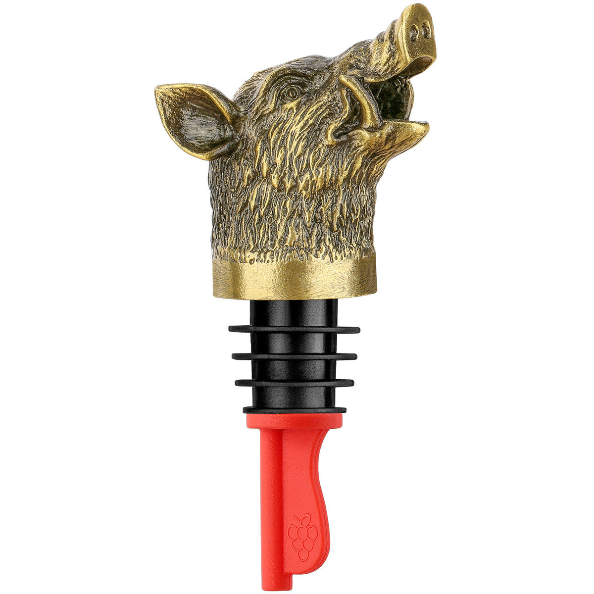 Wild Boar Head Wine Pourer & Stopper - image 2