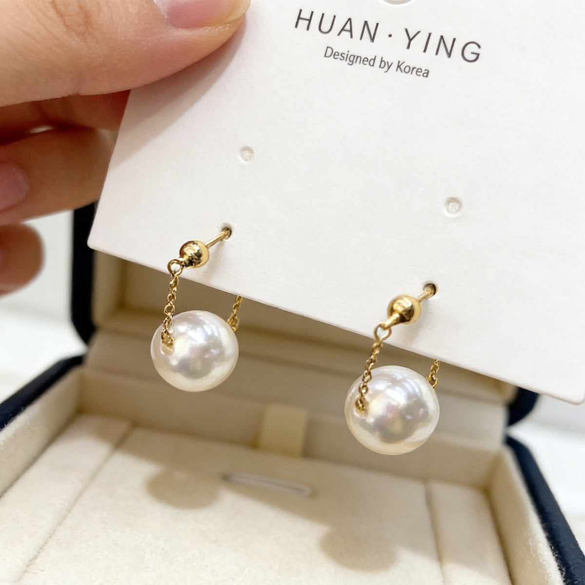 Pearl-Style Earrings - image 8