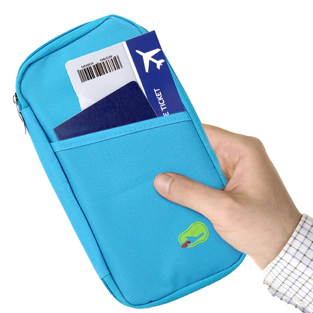 Travel Passport Wallet with 12 Card Slots - image 9
