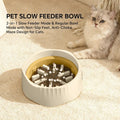 2-in-1 Fast & Slow Feeder Cat Bowl - image 3