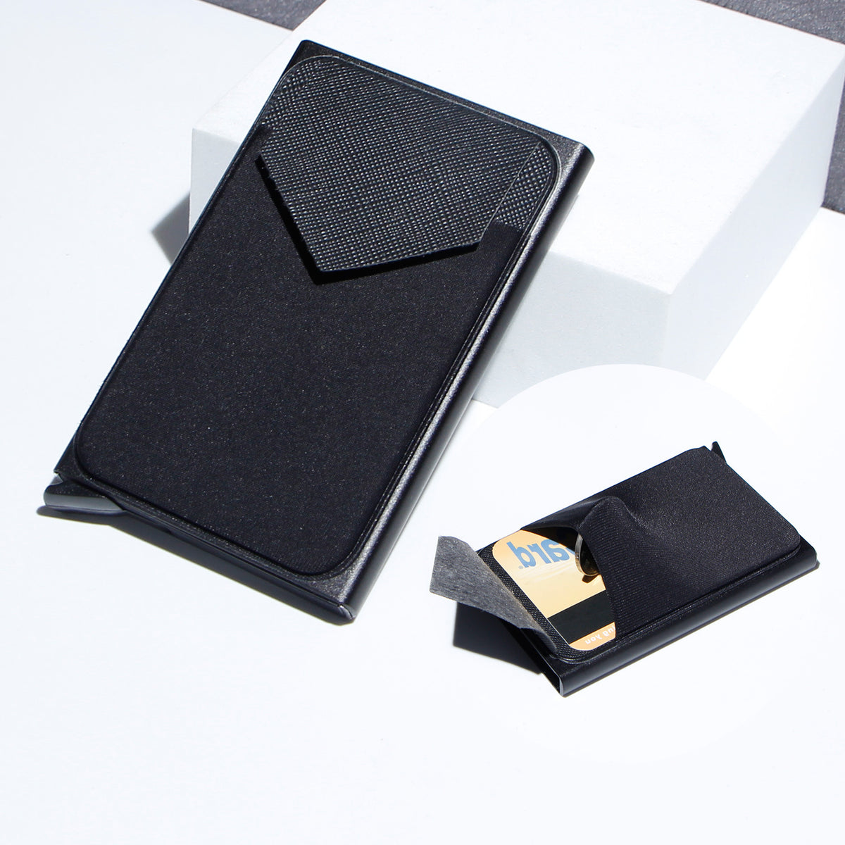 Metal Card Strap Lycra Cloth Anti-theft Swiping Aluminum Alloy Credit  - image 4