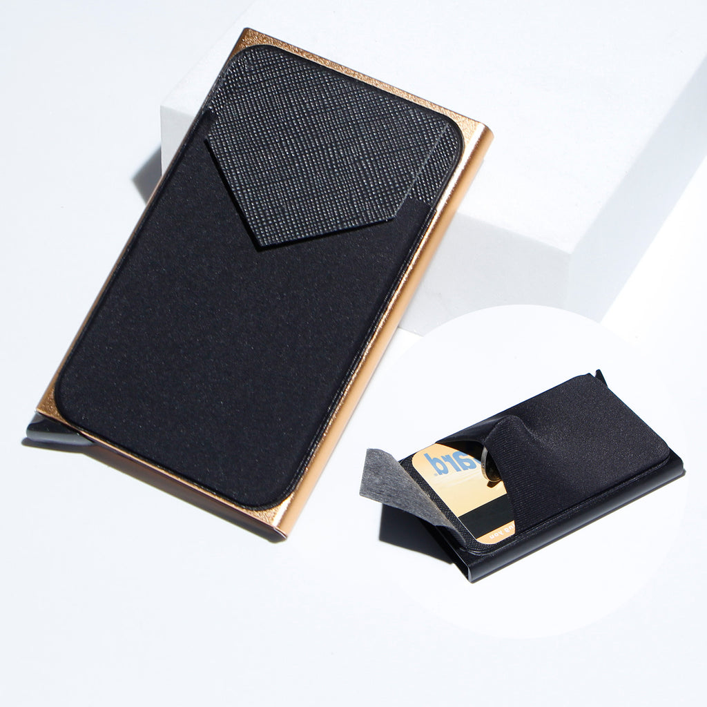 Metal Card Strap Lycra Cloth Anti-theft Swiping Aluminum Alloy Credit  - image 5