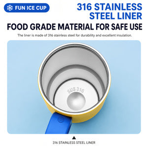 26oz Insulated Tumbler with Handle & Straw - image 3