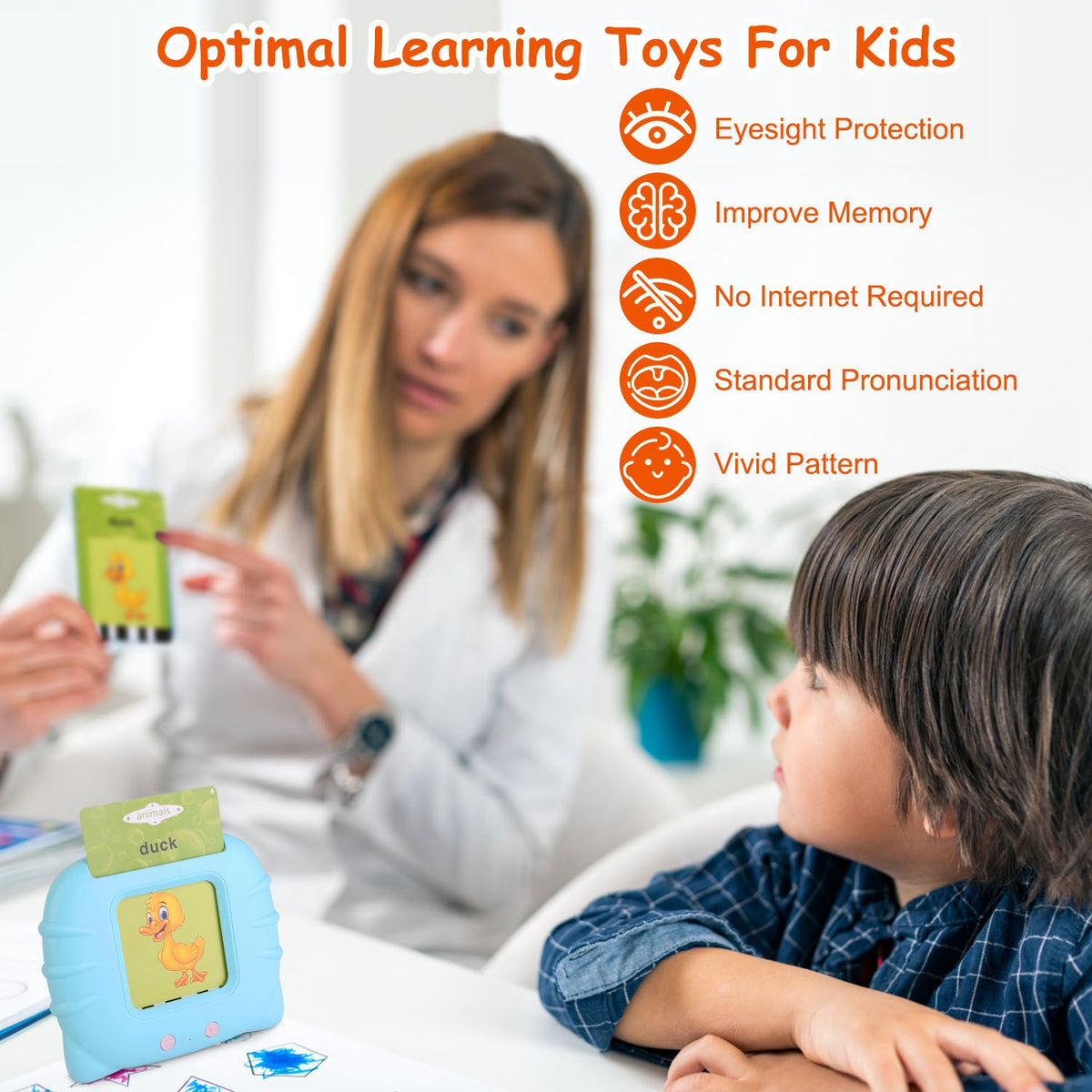 1 Set 224 Words Kid Talking Cards 112 Card Electronic Cognitive Audio  - image 7
