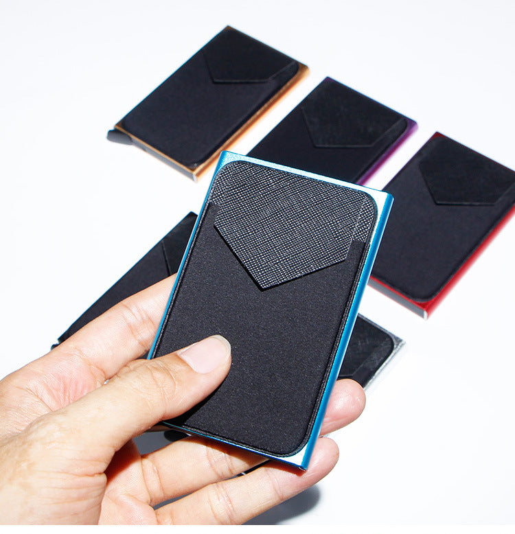 Metal Card Strap Lycra Cloth Anti-theft Swiping Aluminum Alloy Credit  - image 3