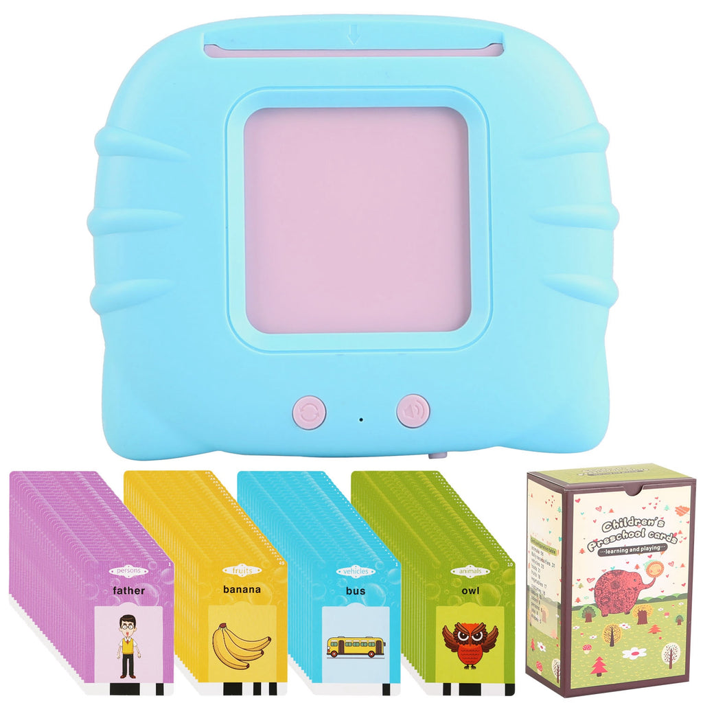 1 Set 224 Words Kid Talking Cards 112 Card Electronic Cognitive Audio  - image 1