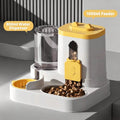 4 Colors Gravity Pet Feeder Water Dispenser Cute Cat Shaped Automatic  - image 9