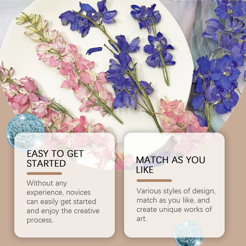 DIY Dried Flower Bookmark Kit, 20 Pieces - image 6