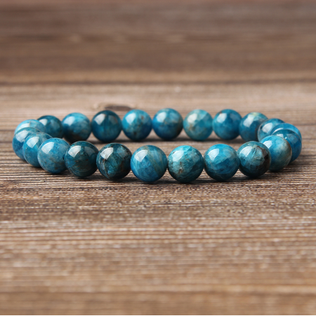 Natural Blue Apatite Bracelets Are Suitable For Men And Women To Wear  - image 3