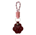 Paw-Shaped Pet Fur Keepsake Leather Keychain - image 5