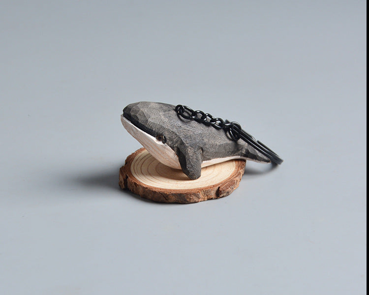 Creative Wooden Cat Trinkets Crafts Handmade Wood Carving - image 2